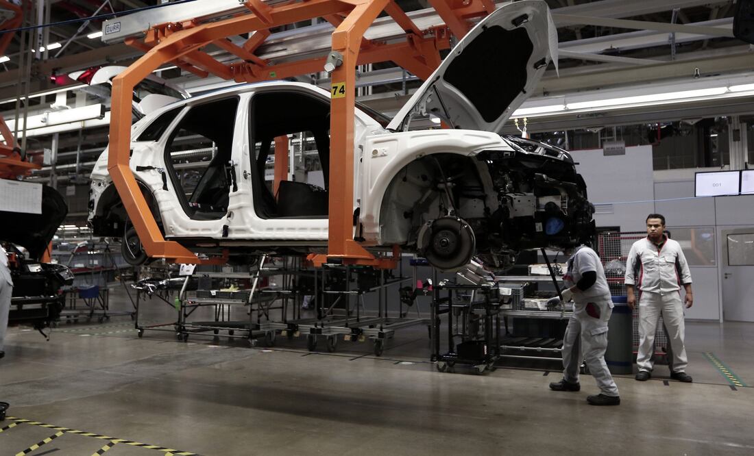 Por la huelga en Audi México se han dejado de producir hasta 700 autos | Foto: Agencia Es Imagen para El Universal Puebla