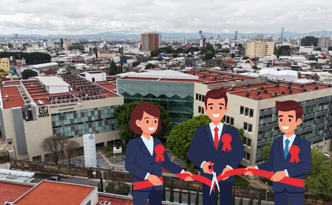 El Hospital IMSS San Alejandro aún no abre al público ni hay fecha | Foto: EsImagen / Canva