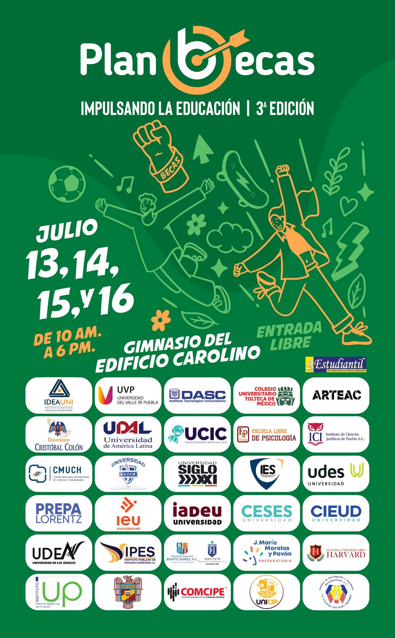 El primer paso es realizar el Pre-registro, el cual se puede generar al entrar a la feria en cualquiera de los módulos disponibles. 

Foto: Producción El Universal Puebla