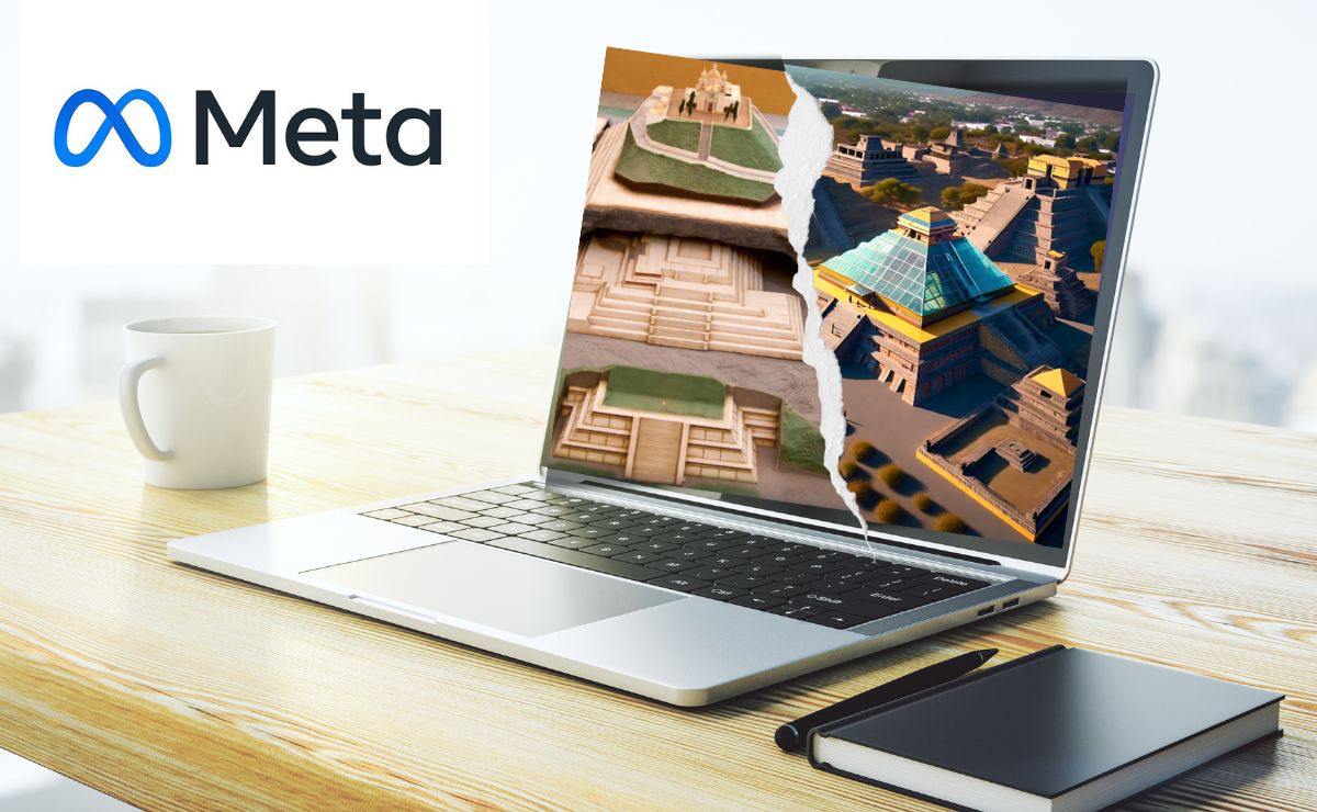 Así se vería la zona arqueológica de Cholula en el 2100, según la Inteligencia Artificial