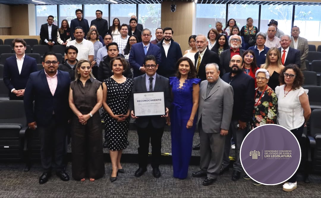 Destacan en el Congreso del Estado el legado humanitario y diplomático de Gilberto Bosques Saldívar | Foto: Congreso de Puebla.