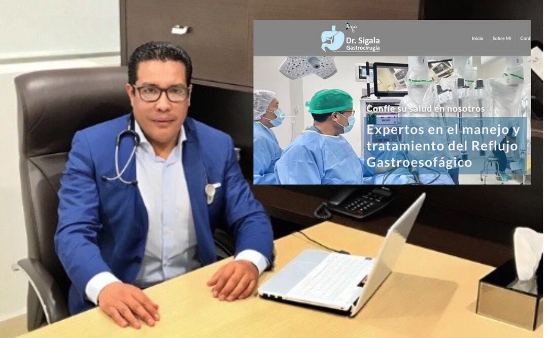 Armando Sigala no tiene cédula profesional para ejercer la especialidad de gastroenterología | Foto: Especial