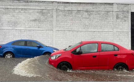 Lluvias provocan un caos en la ciudad de Puebla