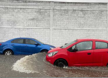 Lluvias provocan un caos en la ciudad de Puebla
