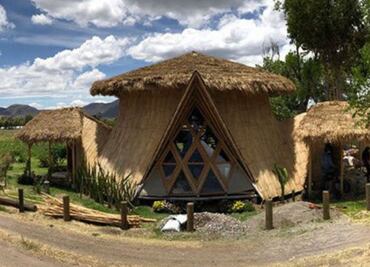 Crean una fabulosa casa sustentable de bambú en Atlixco, visítala
