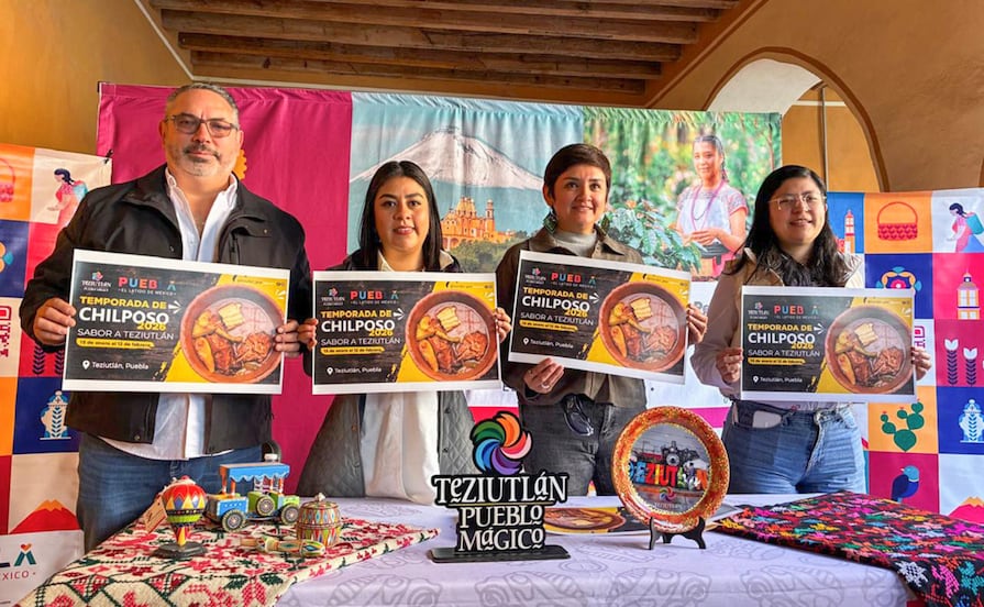 Presenta Turismo “Temporada de Chilposo” en Teziutlán