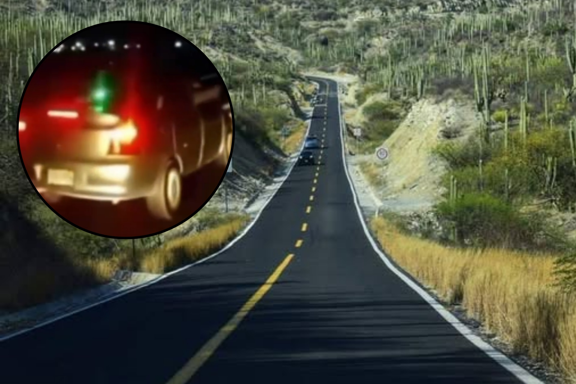 Ladrones modernos usan láser para asaltar en carretera de Tehuacán