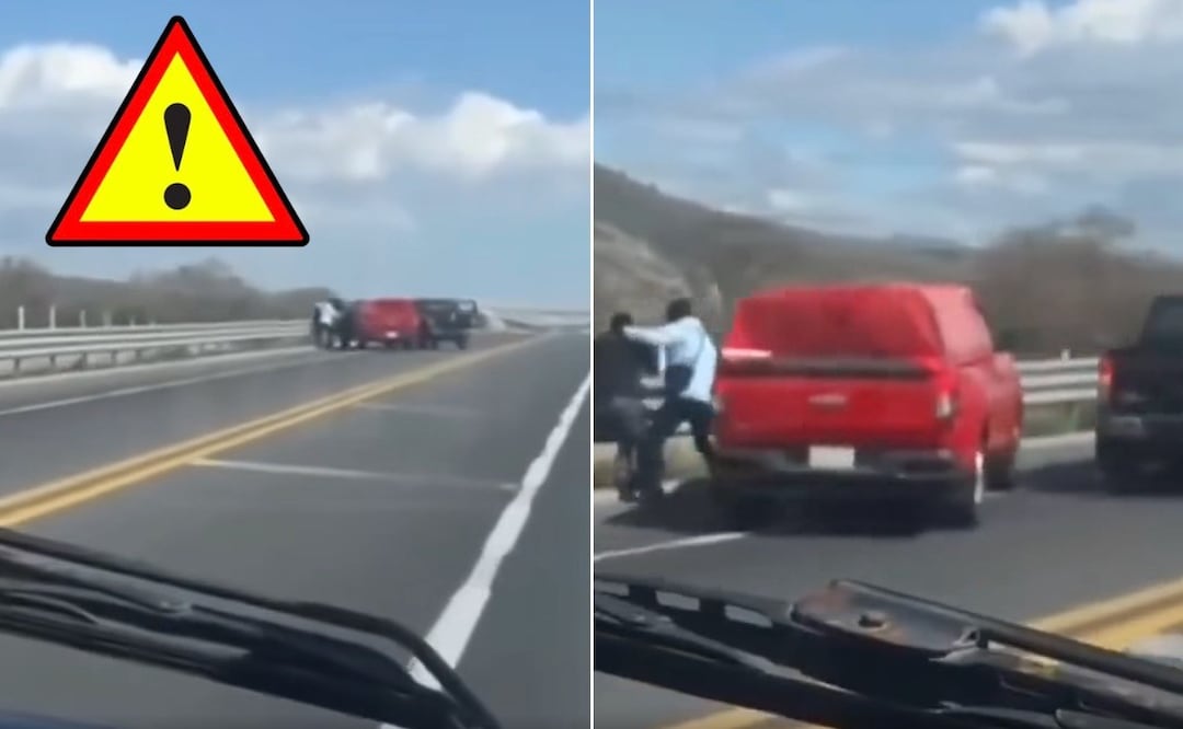 Un automovilista fue asaltado en la carretera Cuacnopalan-Oaxaca | Foto: Captura de video Imagen_Oaxaca