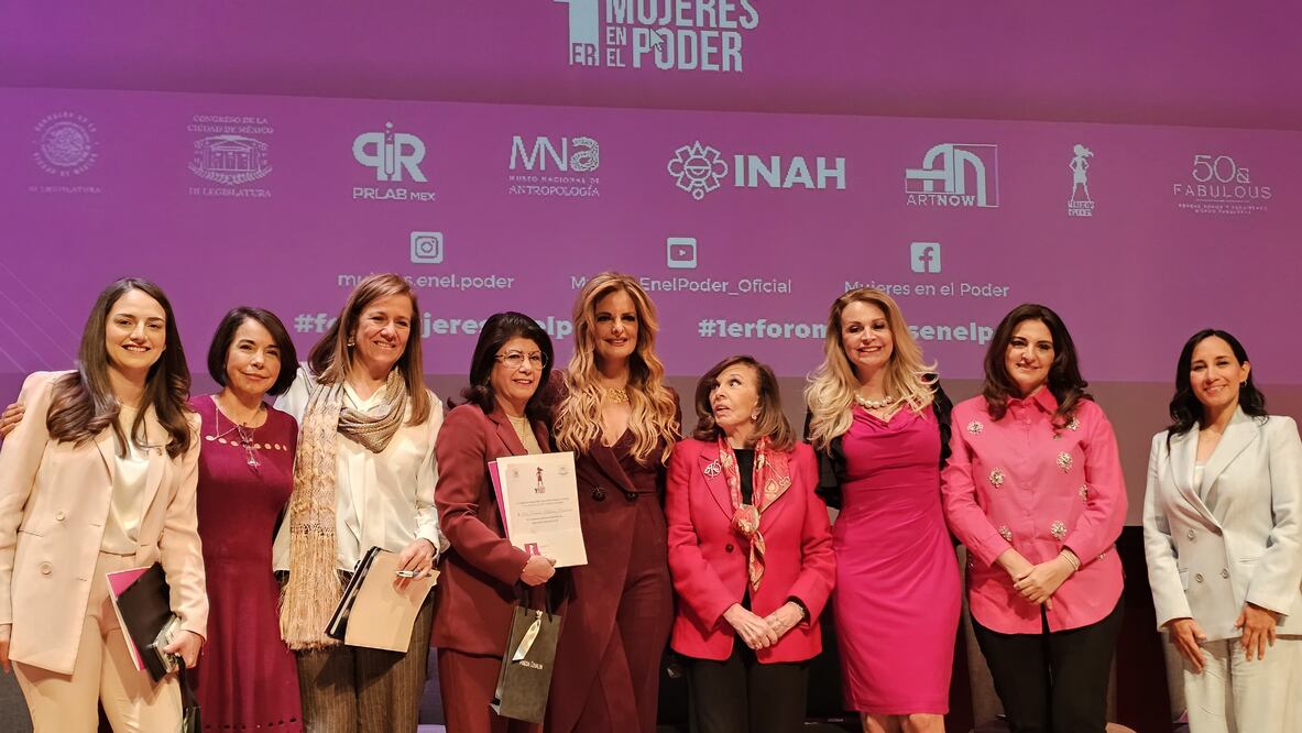 Foto: Especial Maiella Gómez participó en un foro de mujeres