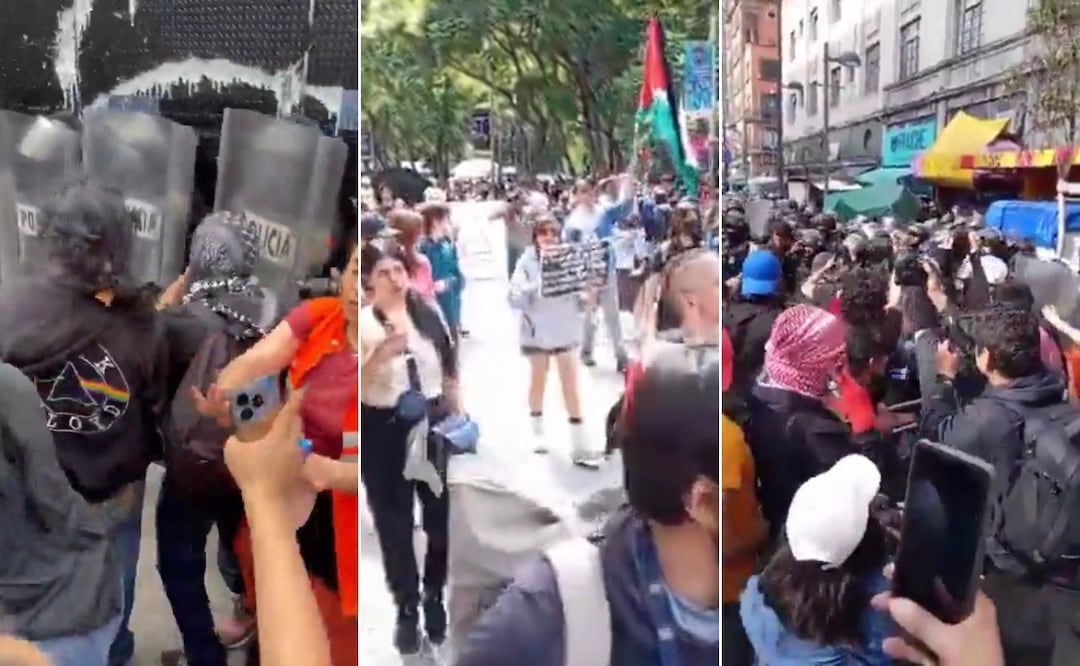 Se realizó la tercera marcha contra la gentrificación en la Ciudad de México | Foto: Captura de video