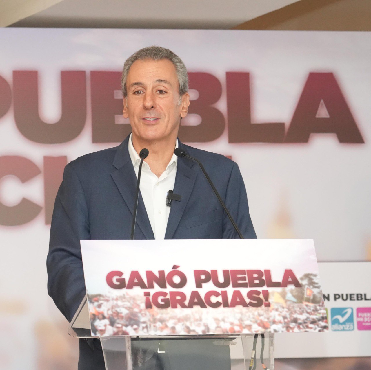 Pepe Chedraui recupera la capital de Puebla y ofrece caminar en unidad