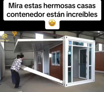 Casa armable de contenedor ya se puede comprar en Puebla por 250 mil pesos