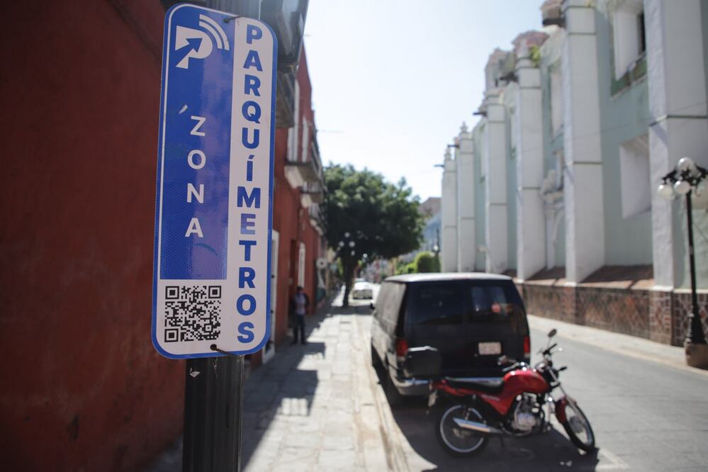 La tarifa de parquímetros del Centro Histórico de la ciudad de Puebla es de 5 pesos por hora | Agencia Es Imagen para El Universal Puebla