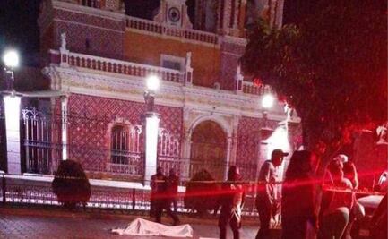 Abandonan cadáver de un joven frente a Iglesia de Acatzingo