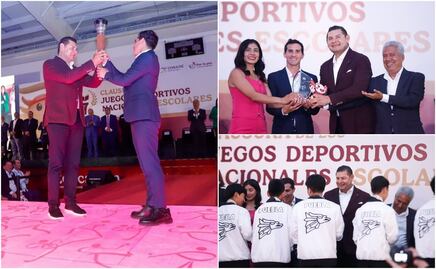 Armenta y Rommel Pacheco clausuran los Juegos Deportivos Nacionales Escolares 2025