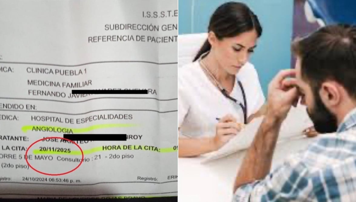 ISSSTEP dio cita a paciente hasta noviembre del 2025 I Foto: El Universal Puebla