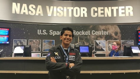 Alumno de la Ibero Puebla participa en programa espacial de la NASA