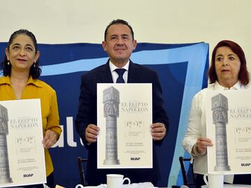 BUAP inaugura la exposición "El Egipto que cautivó a Napoleón"