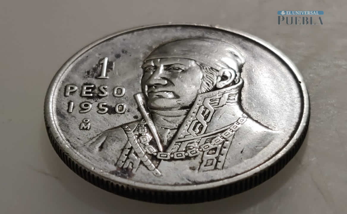 Cuánta plata contiene el Morelos 'Cuellón', la moneda de un peso que solo se acuñó en 1950