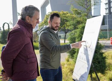 Supervisa Pepe Chedraui mejoramiento vial de la Avenida Osa Mayor