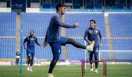 Luis Quiñones y Brayan Garnica ya entrenan con el Club Puebla