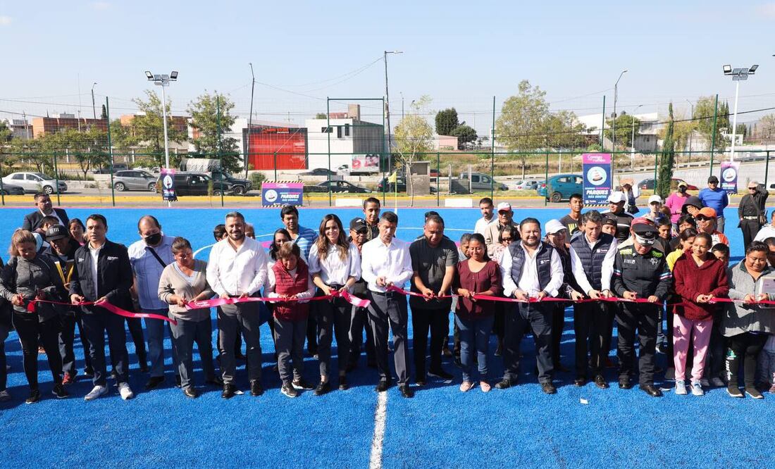 Este martes quedó listo el Parque de la Carmelita al sur de la ciudad de Puebla | Foto: Ayuntamiento de Puebla