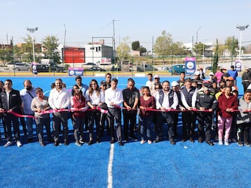 Eduardo Rivera entrega el Parque la Carmelita rehabilitado