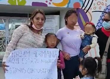 Miriam Vázquez se reencontró con sus hijas