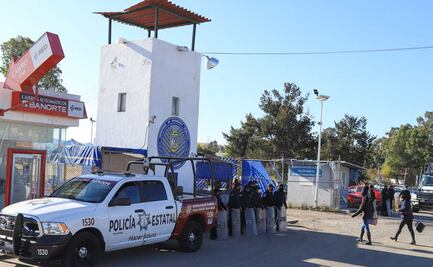 Policía estatal mantiene bajo resguardo el penal de San Miguel