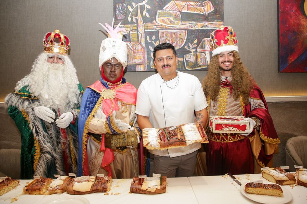 El Hotel Royalty preparó una Rosca de Reyes monumental | Foto: EsImagen