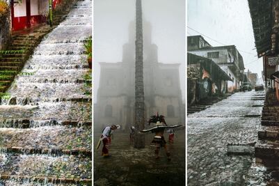 Este Pueblo Mágico convierte sus calles empedradas en cascadas cuando llueve