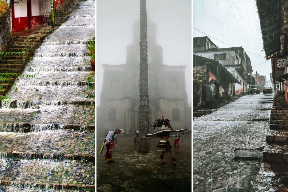 En un Pueblo Mágico de México las calles se transforman en cascadas | Foto: @depatadeperro / Pexels / @omargonval