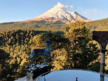 Así es la Ermita del Silencio, el santuario espiritual frente al volcán Popocatépetl