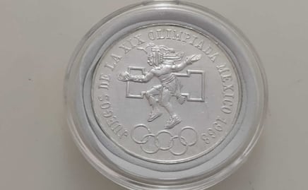 Moneda Olímpica de aros bajos. El error que aparece en 30 millones de piezas de plata