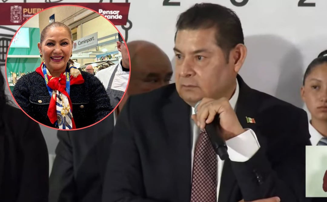 El gobernador de Puebla realizó una advertencia a Yadira Lira | Foto: Captura de video/Gobierno del Estado