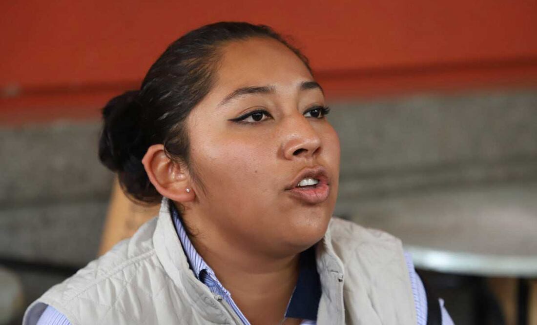 Naibi Lizbeth Cerón denunció que fue víctima de violación por parte del director de policía de Tepeyahualco de Cuauhtémoc | foto: agencia Es Imagen para El Universal Puebla