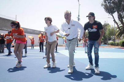 Fernando Morales impulsa el deporte desde el Parque Reforma Agua Azul
