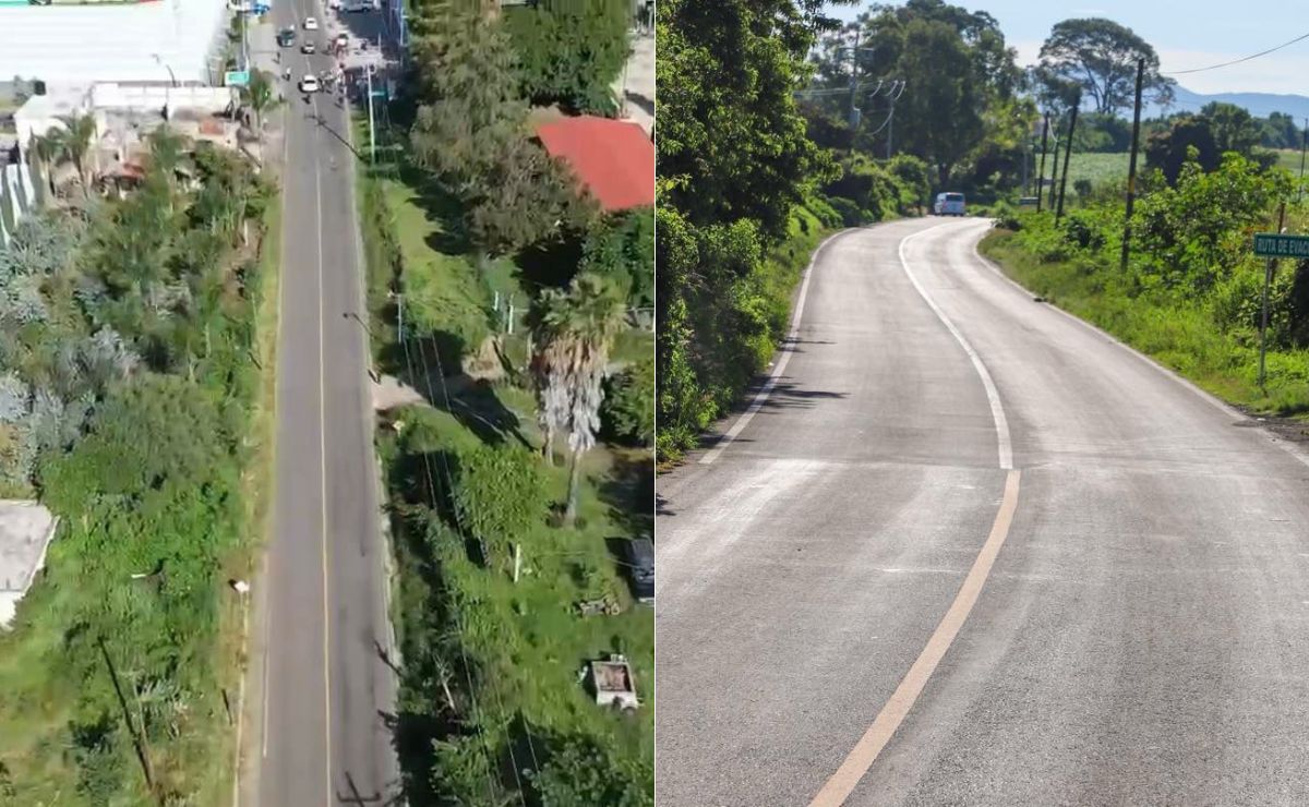 Rehabilita Sergio Salomón Ruta de Evacuación del volcán Popocatépetl