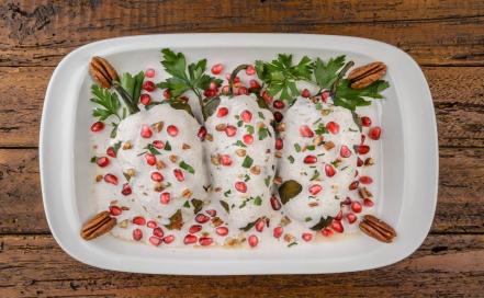 Chiles en nogada no fueron creados para Iturbide, pero se los ofrecieron de postre