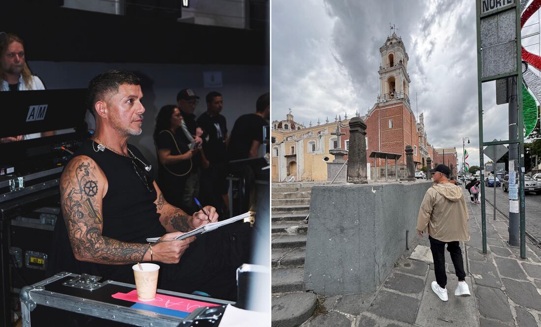 Alejandro Sanz se paseó por la ciudad de Puebla | Foto: FB Alejandro Sanz