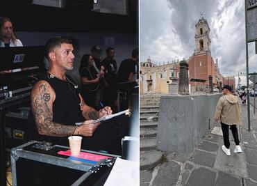 VIDEO Alejandro Sanz caminó por las calles de Puebla sin ser reconocido