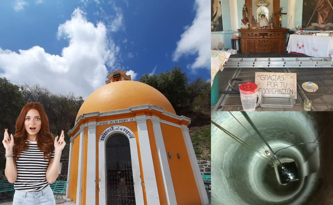 El agua de manantial que corre por este pocito se puede beber | Foto: Especial