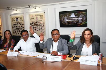 Comisión del Congreso aprueba exhorto en materia de movilidad y orden en la vía pública