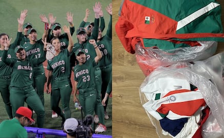 Denuncian a selección mexicana de Sóftbol de tirar uniformes a la basura