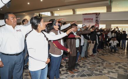 Legisladores de Puebla manifiestan su respaldo a Marcelo Ebrard