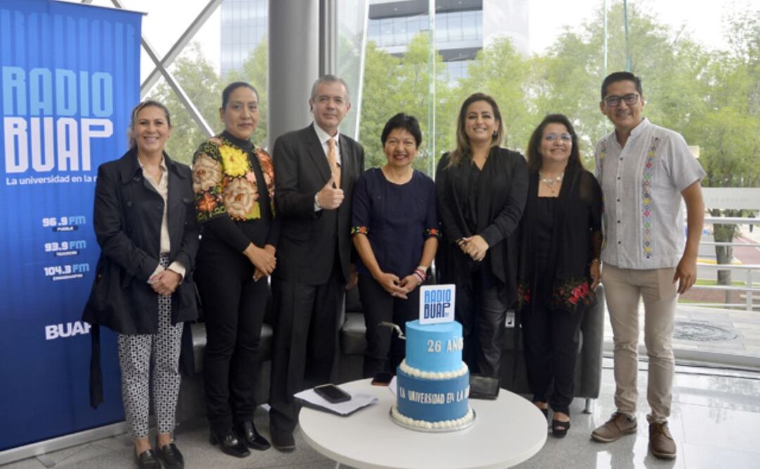 La rectora Lilia Cedillo fue la invitada en la primera emisión del noticiario “Contexto BUAP, revolucionando ideas” | Foto: BUAP