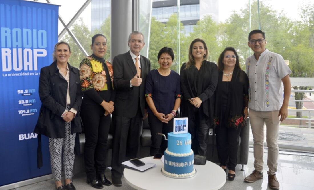 La rectora Lilia Cedillo fue la invitada en la primera emisión del noticiario “Contexto BUAP, revolucionando ideas” | Foto: BUAP