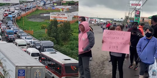 Autopista México-Puebla sufre nuevo bloqueo, esta es la zona y por qué