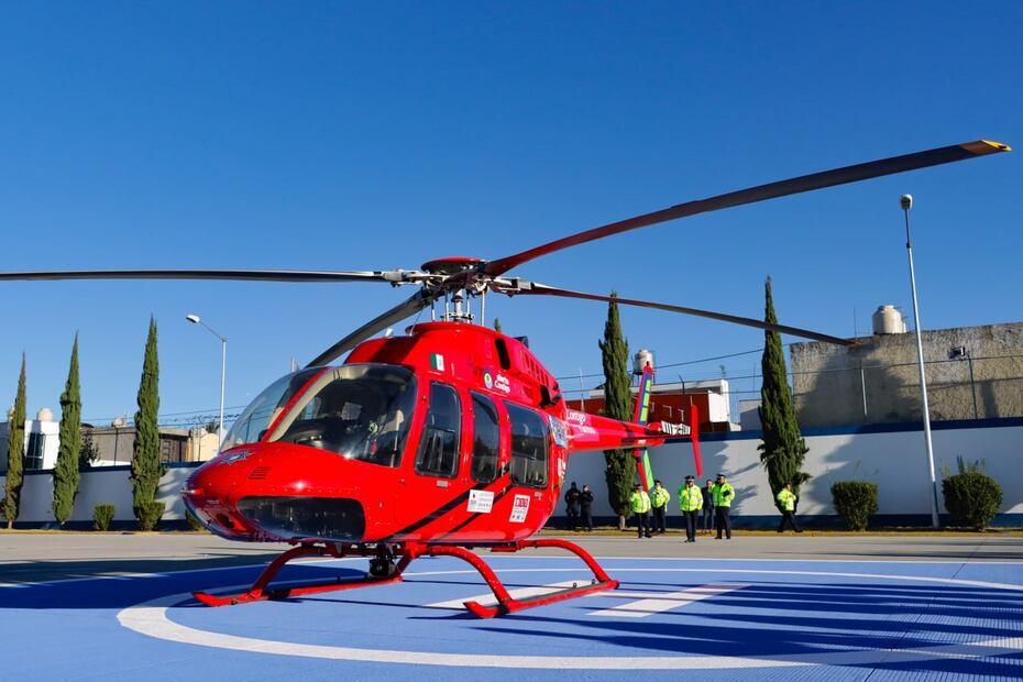 Arcángel realizó su primer vuelo desde la Academia de Formación y Profesionalización Policial | Agencia Es Imagen para El Universal Puebla