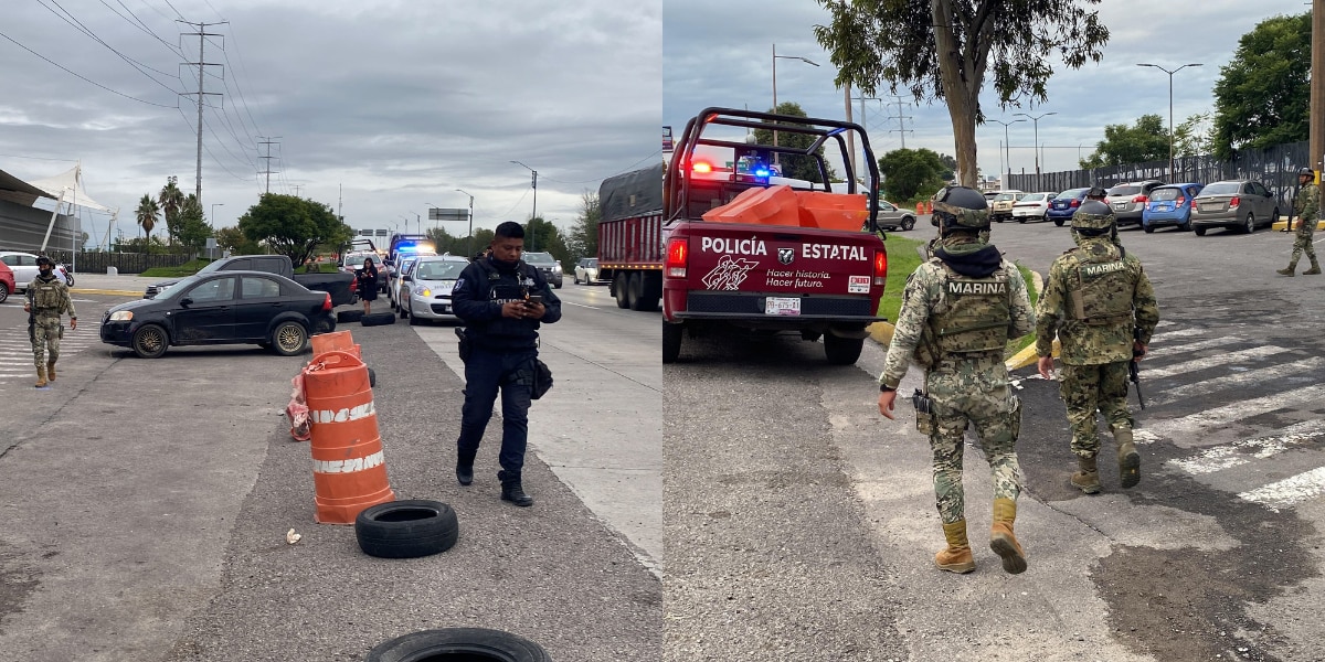 Vehículo abandonado en las inmediaciones del C5 / Foto EsImagen